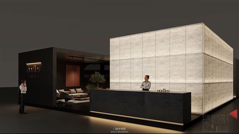 上海家具展覽設計圖